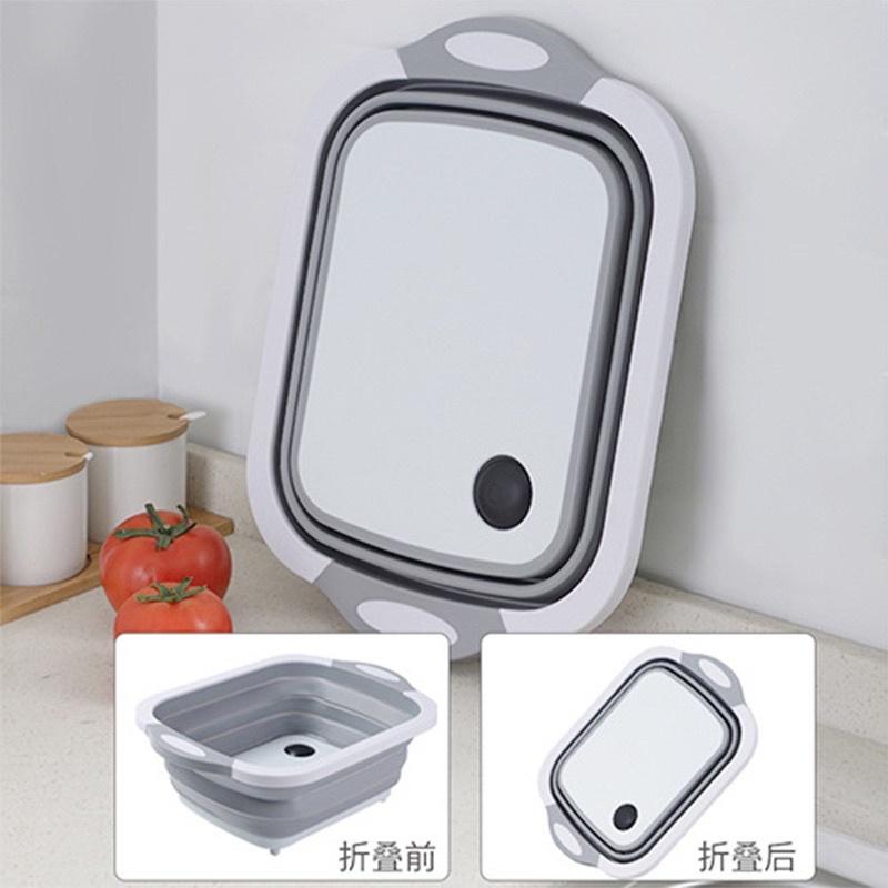 現貨  露營砧板 折疊砧板 折疊水桶 洗菜桶 砧板 可漏水 止滑-細節圖3