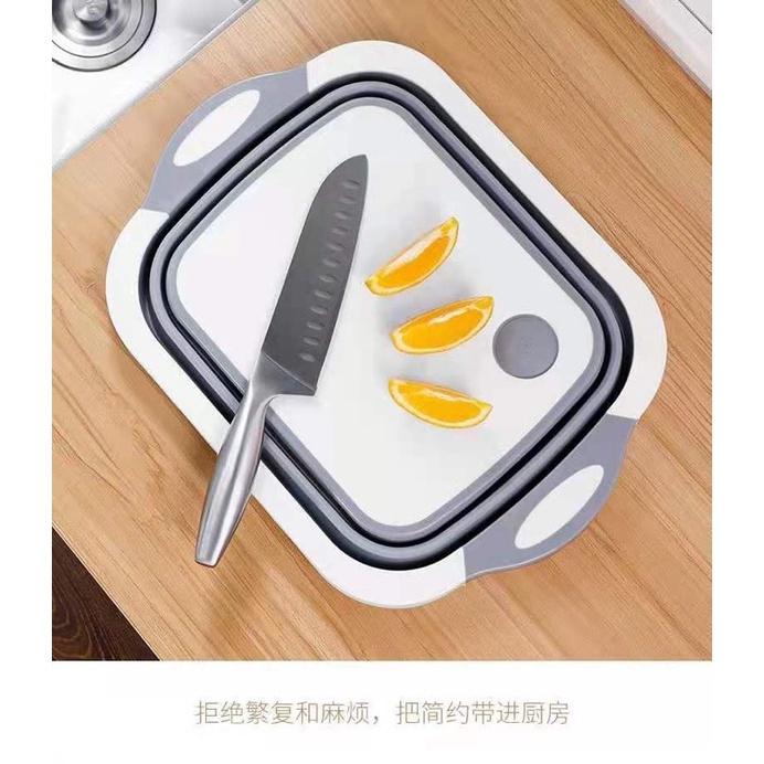 現貨  露營砧板 折疊砧板 折疊水桶 洗菜桶 砧板 可漏水 止滑-細節圖4