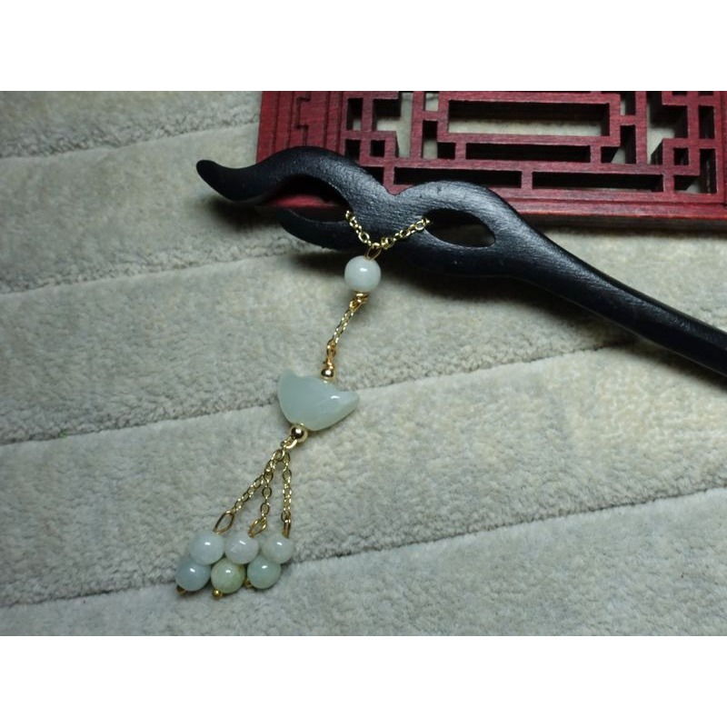 不單售商品~黑檀木髮簪~加購價188元~(38F276-2)*~孫裴筠-細節圖3