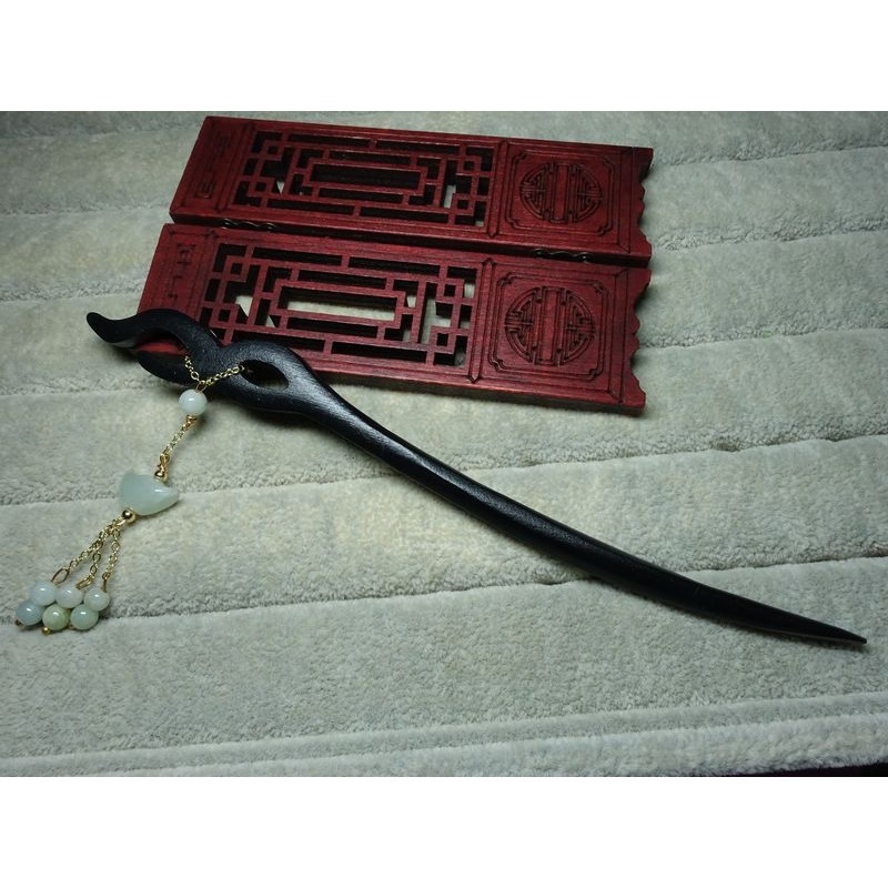 不單售商品~黑檀木髮簪~加購價188元~(38F276-2)*~孫裴筠-細節圖7