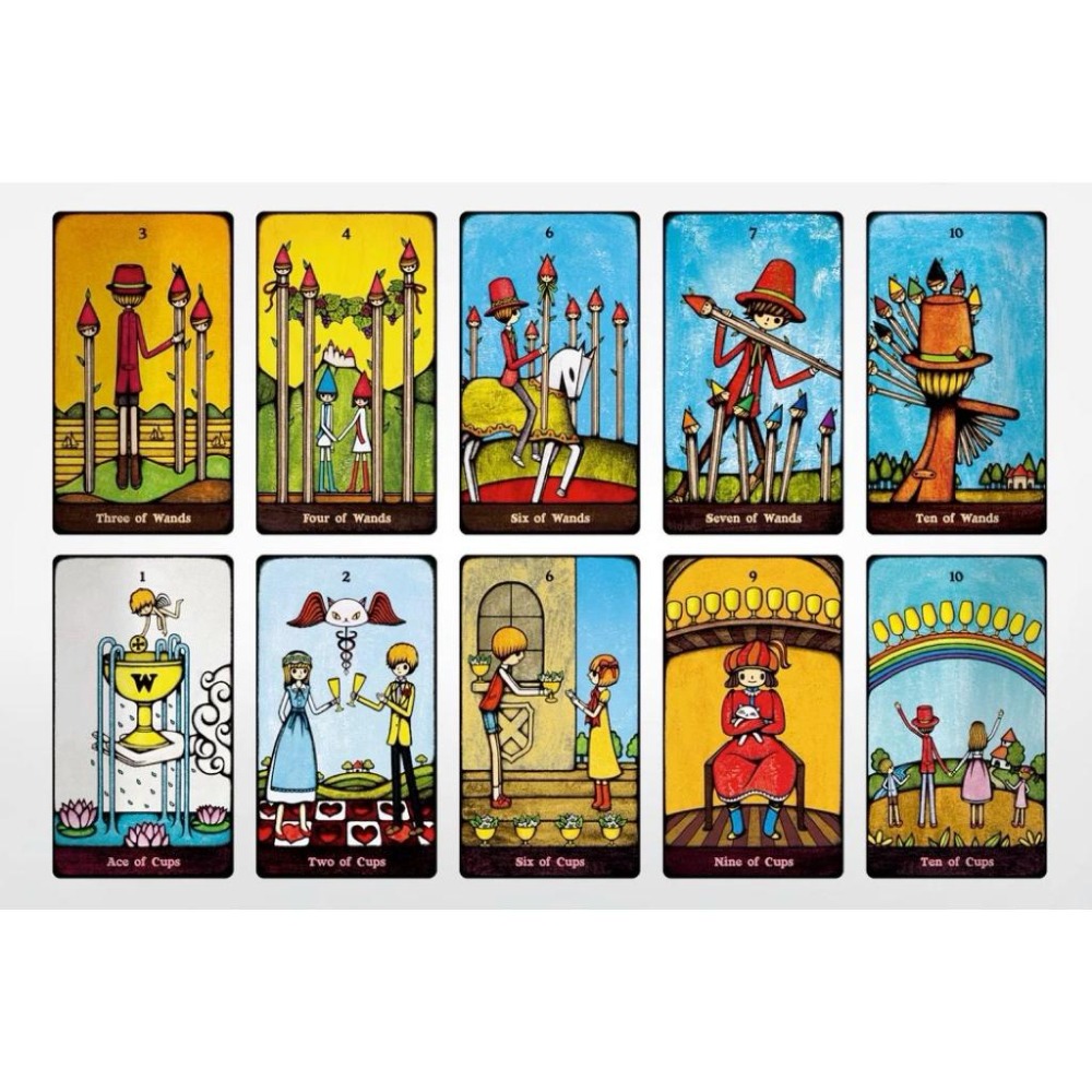 免運 無塑封❤️莉莉塔羅❤️正版 Delos Tarot 緹洛塔羅牌 偉特 卡牌 占卜卡牌-細節圖5