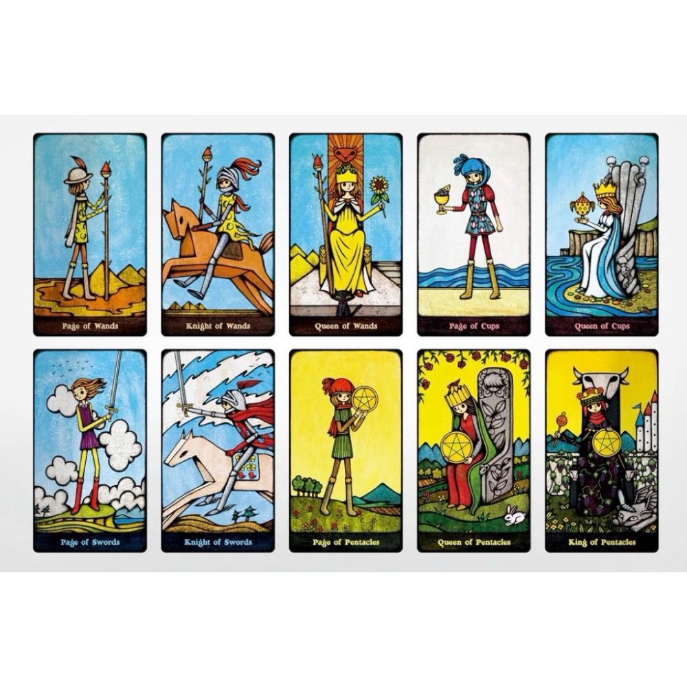 免運 無塑封❤️莉莉塔羅❤️正版 Delos Tarot 緹洛塔羅牌 偉特 卡牌 占卜卡牌-細節圖7