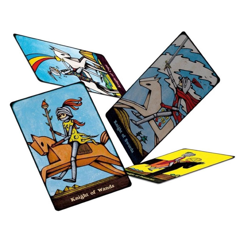 免運 無塑封❤️莉莉塔羅❤️正版 Delos Tarot 緹洛塔羅牌 偉特 卡牌 占卜卡牌-細節圖8