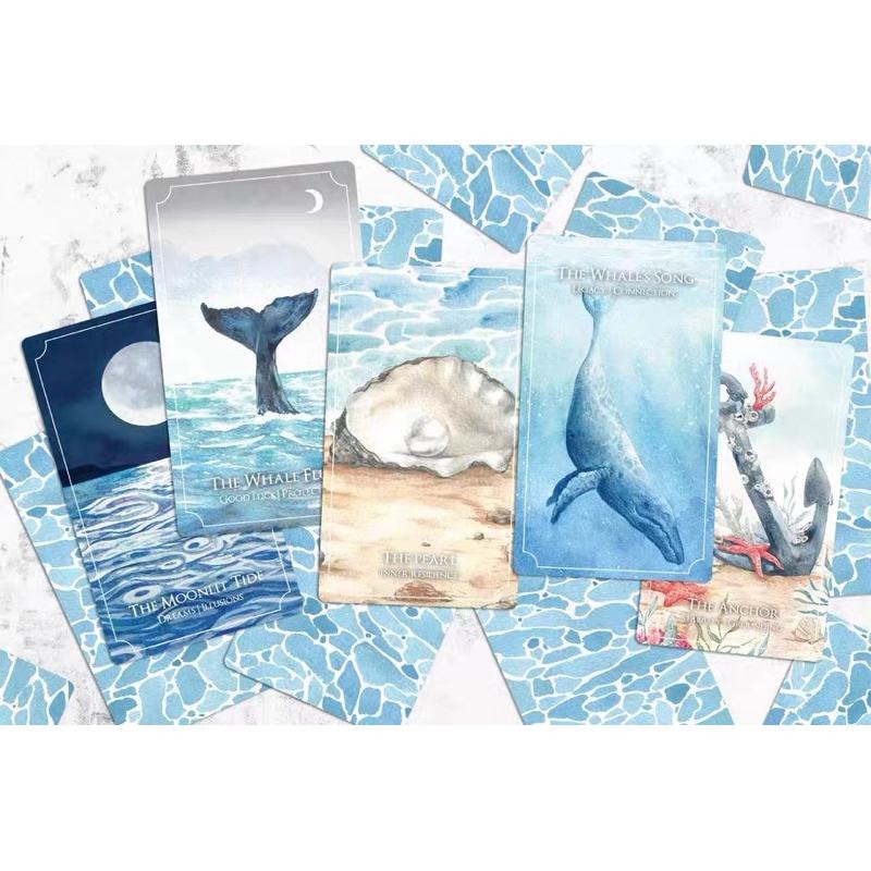 免運❤️莉莉塔羅❤️正版 Dreaming Waves Oracle 夢幻波浪神諭卡 卡牌 占卜卡牌 神諭卡-細節圖3