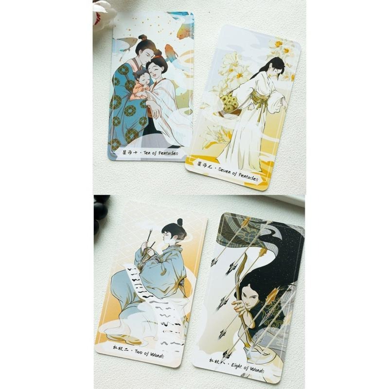 免運 ❤️莉莉塔羅❤️正版 Song of Cloud Tarot乘風令塔羅牌卡 偉特 卡牌 占卜卡牌-細節圖7