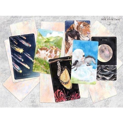 免運 預購❤️莉莉塔羅❤️正版 Wild Child Tarot 荒野之子塔羅牌卡 偉特 卡牌 占卜-細節圖4