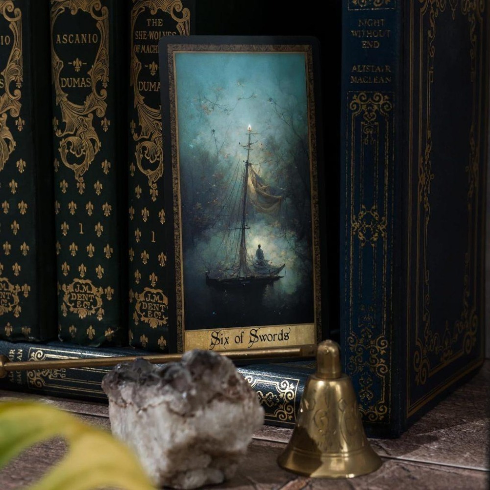 免運 現貨❤️莉莉塔羅❤️正版 Shadow Work Tarot 影子工作塔羅牌卡 馬賽 卡牌 占卜-細節圖2