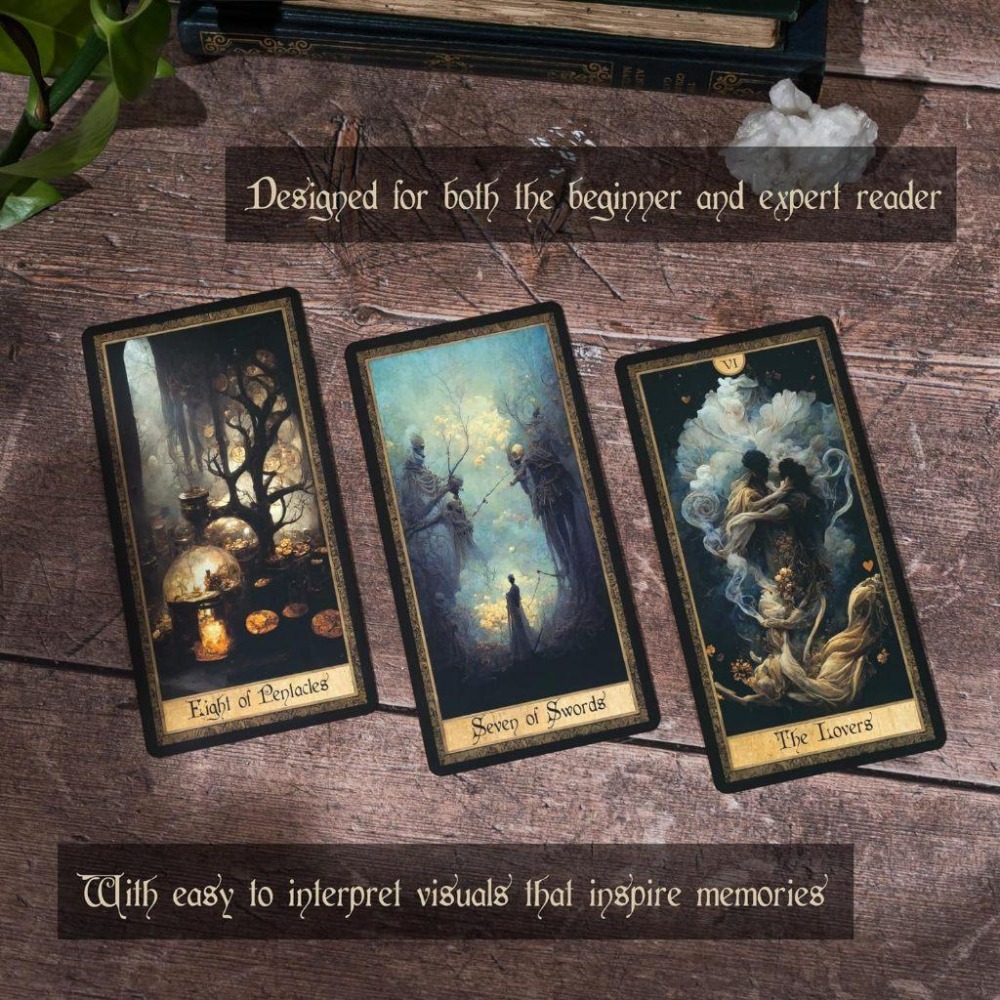 免運 現貨❤️莉莉塔羅❤️正版 Shadow Work Tarot 影子工作塔羅牌卡 馬賽 卡牌 占卜-細節圖7