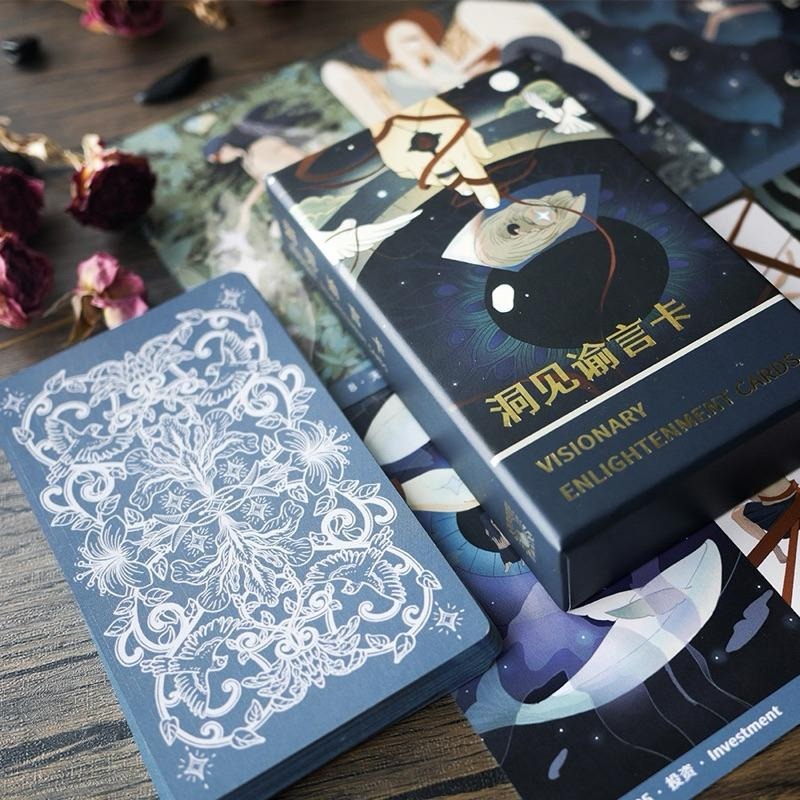 免運 ❤️莉莉塔羅❤️正版 洞見諭言卡 Visionary Enlightenment Cards 卡牌占卜 神諭卡-細節圖2