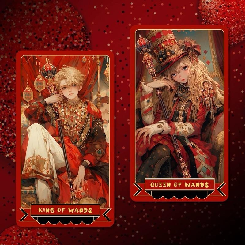 免運 現貨❤️莉莉塔羅❤️正版 馬戲團塔羅牌卡 偉特 卡牌 占卜卡牌-細節圖2