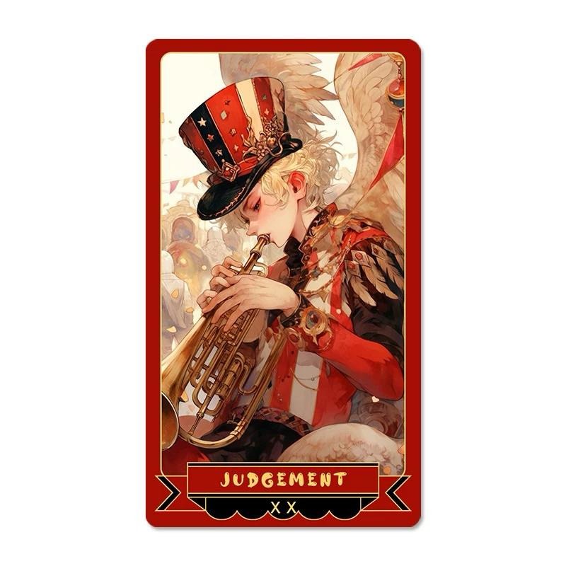 免運 現貨❤️莉莉塔羅❤️正版 馬戲團塔羅牌卡 偉特 卡牌 占卜卡牌-細節圖3