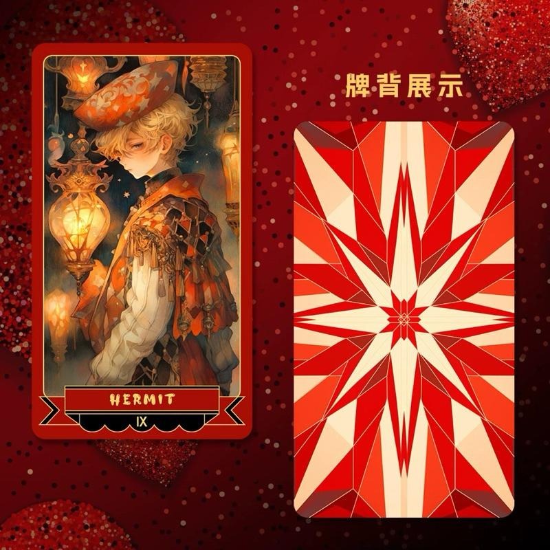 免運 現貨❤️莉莉塔羅❤️正版 馬戲團塔羅牌卡 偉特 卡牌 占卜卡牌-細節圖7