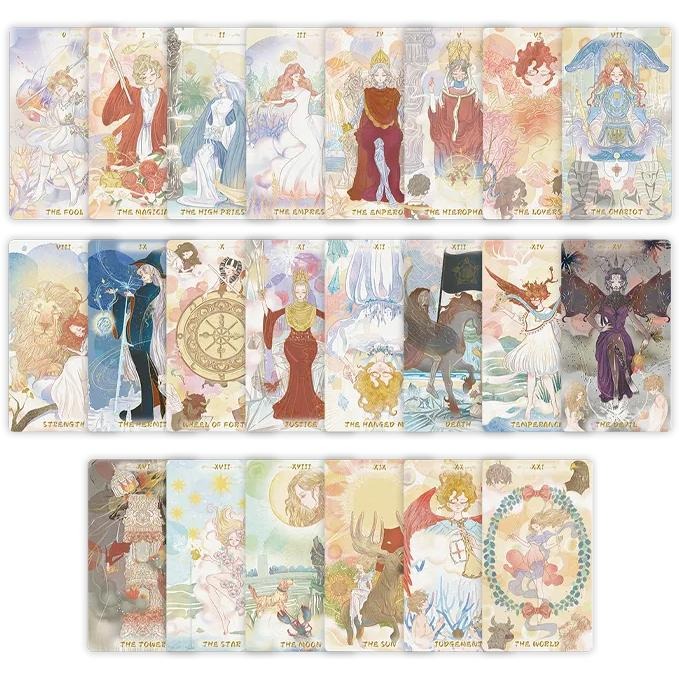 免運 預購❤️莉莉塔羅❤️Serenity Tarot 風和日麗塔羅牌 塔羅牌卡 塔羅牌 占卜 算命 偉特-細節圖2