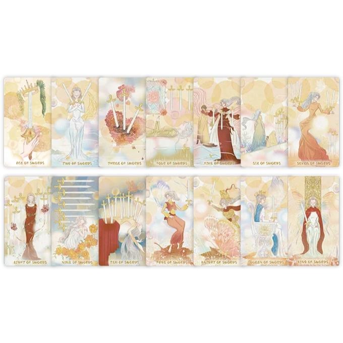 免運 預購❤️莉莉塔羅❤️Serenity Tarot 風和日麗塔羅牌 塔羅牌卡 塔羅牌 占卜 算命 偉特-細節圖4