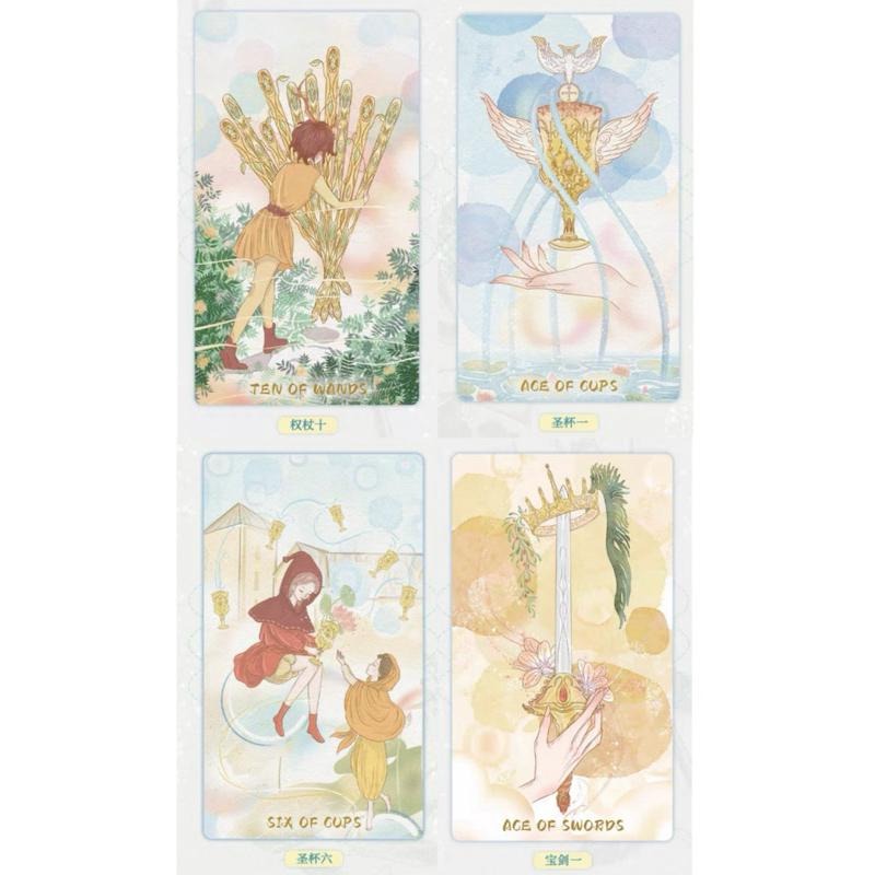 免運 預購❤️莉莉塔羅❤️Serenity Tarot 風和日麗塔羅牌 塔羅牌卡 塔羅牌 占卜 算命 偉特-細節圖8