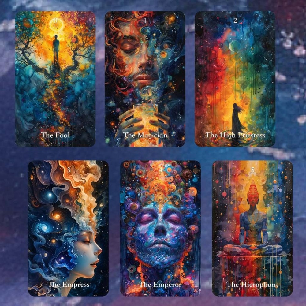 免運 預購❤️莉莉塔羅❤️正版 Sadhana Tarot 薩達納羅牌卡 偉特 卡牌 占卜卡牌-細節圖3