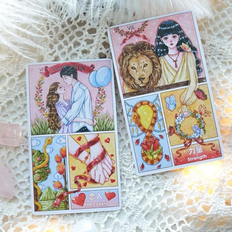 免運 預購❤️莉莉塔羅❤️正版 Storyboard Tarot分鏡塔羅牌 偉特 卡牌 占卜卡牌 夢幻 唯美 故事-細節圖5