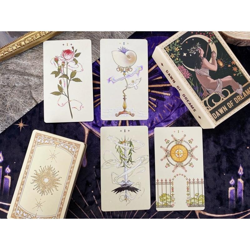 免運 預購❤️莉莉塔羅❤️正版 Dawn of Dreams Tarot 淺夢黎明塔羅 占卜卡牌-細節圖5