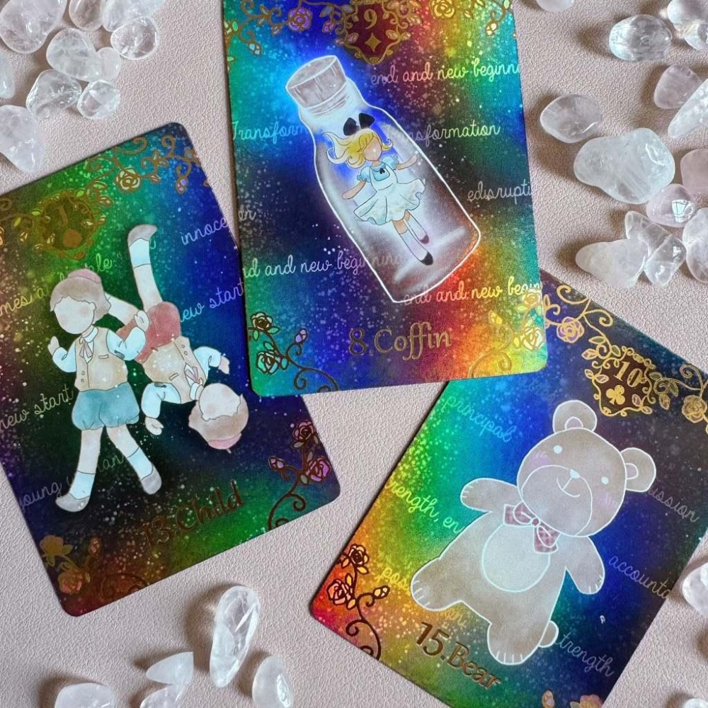 免運 預購❤️莉莉塔羅❤️正版 Alice＇s Illusory Dream Lenorman愛麗絲夢幻雷諾曼卡 占卜-細節圖7