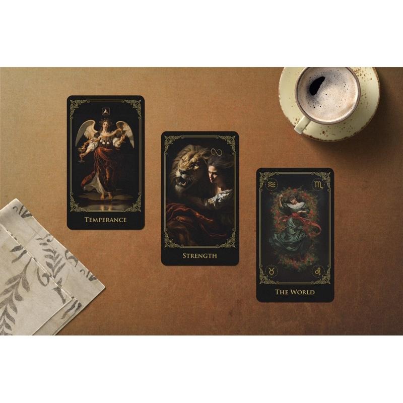 免運 預購❤️莉莉塔羅❤️正版 巴洛克塔羅牌 Baroque Tarot  偉特 卡牌 占卜-細節圖4