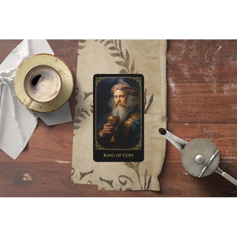 免運 預購❤️莉莉塔羅❤️正版 巴洛克塔羅牌 Baroque Tarot  偉特 卡牌 占卜-細節圖5