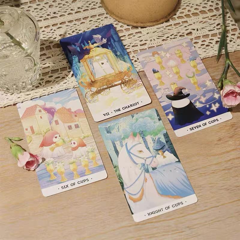 現貨❤️莉莉塔羅❤️正版幽蘭靈谷塔羅牌Orchid Valley Tarot 塔羅牌卡 偉特 卡牌 占卜卡牌 神諭卡-細節圖5