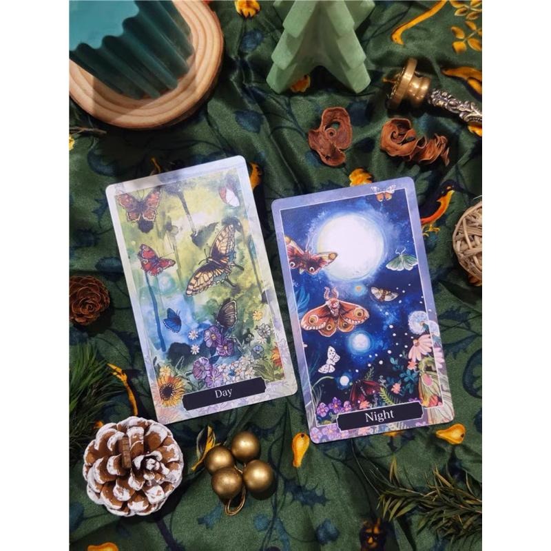 ❤️莉莉塔羅❤️正版 Spirits of the Woodland Tarot 林地精靈塔羅牌 偉特 卡牌 占卜卡牌-細節圖2