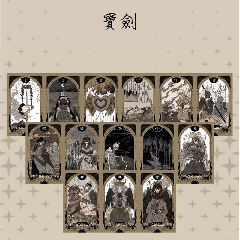 免運 ❤️莉莉塔羅❤️正版 Apostle Of Destiny tarot 命運使徒塔羅牌 占卜卡牌-細節圖8