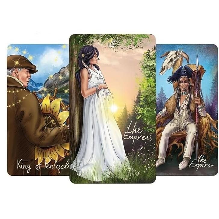 免運 ❤️莉莉塔羅❤️正版 Wild Reflections Tarot Cards塔羅牌卡 偉特 卡牌-細節圖3
