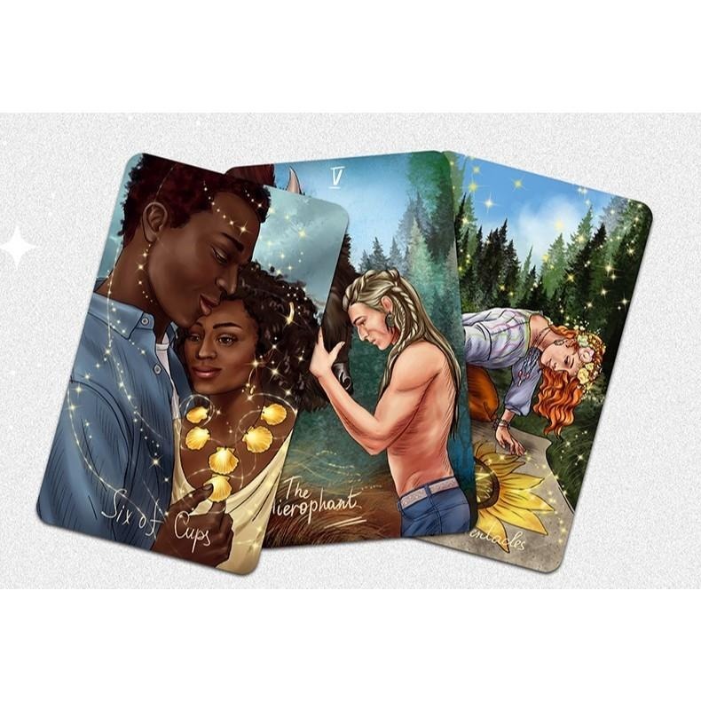 免運 ❤️莉莉塔羅❤️正版 Wild Reflections Tarot Cards塔羅牌卡 偉特 卡牌-細節圖4