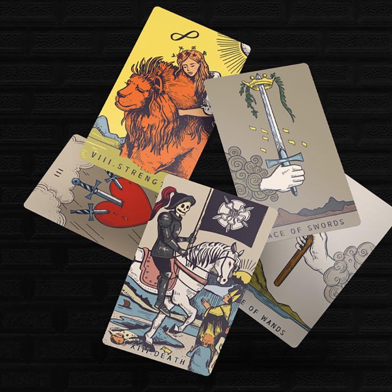 ❤️莉莉塔羅占卜❤️經典塔牌Oriainal tarot 塔羅牌卡 偉特 卡牌 占卜卡牌 新手 初階 祖母綠-細節圖3