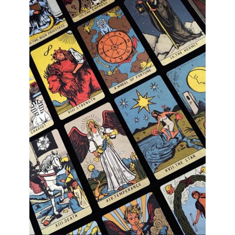 ❤️莉莉塔羅占卜❤️經典塔牌Oriainal tarot 塔羅牌卡 偉特 卡牌 占卜卡牌 新手 初階 祖母綠-細節圖5