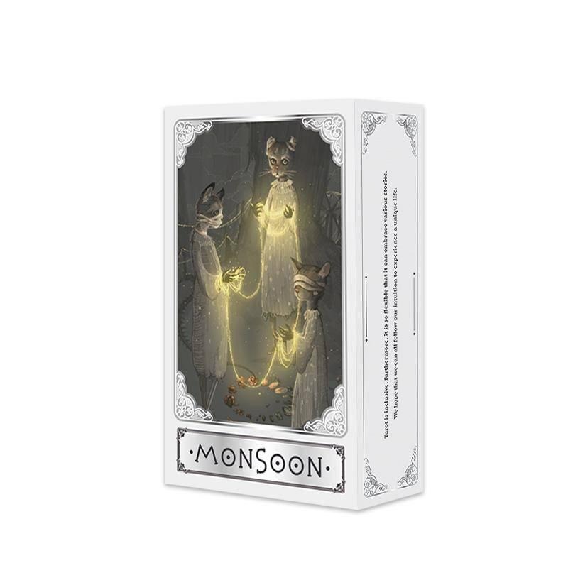 ❤️莉莉塔羅占卜心靈放鬆坊❤️Monsoon Tarot 遠方季風塔羅 塔羅牌卡 塔羅牌 偉特塔羅牌 偉特 中文電子說明-細節圖2