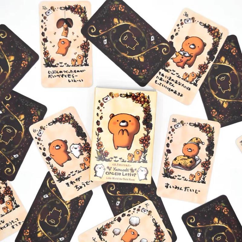 ❤️莉莉塔羅占卜❤️正版熊麻吉神諭卡Kumacchi Oracle Letter 塔羅牌卡 偉特 卡牌 占卜卡牌 神諭卡-細節圖2
