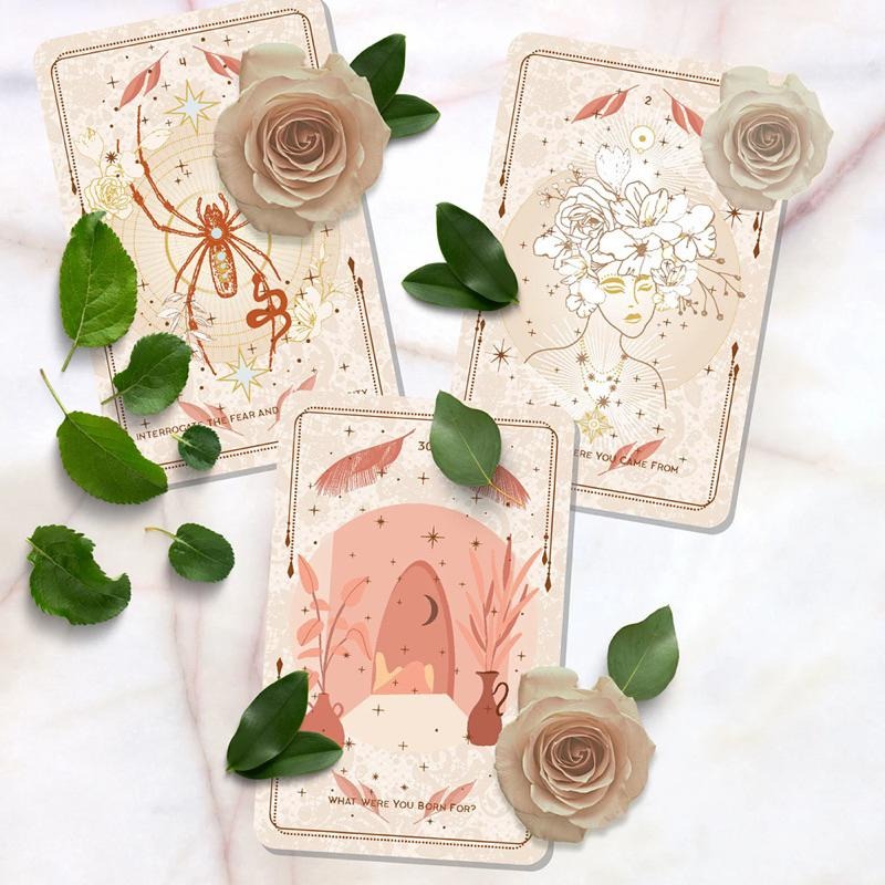❤️莉莉塔羅占卜❤️正版 The Destiny Oracle Lace 命運蕾絲神諭卡 偉特 卡牌 占卜卡牌 神諭卡-細節圖5