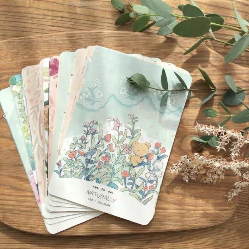 ❤️莉莉塔羅占卜❤️12星座 占星占卜卡🔮神諭卡 cotolie moon cards 偉特 卡牌 占卜卡牌 神諭卡-細節圖2