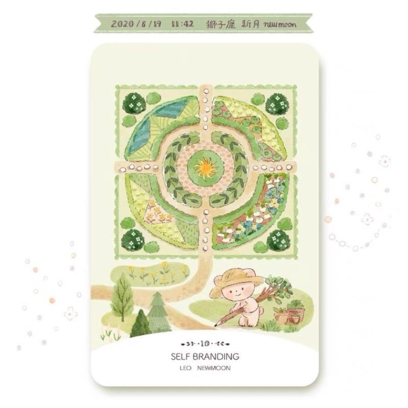 ❤️莉莉塔羅占卜❤️12星座 占星占卜卡🔮神諭卡 cotolie moon cards 偉特 卡牌 占卜卡牌 神諭卡-細節圖3