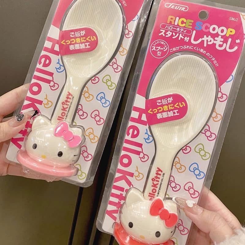 現貨❤️可站立凱蒂貓飯匙❤️三色隨機出-細節圖5
