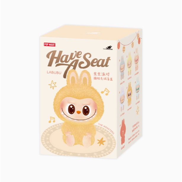 現貨*預購 官方正品 POPMART 泡泡瑪特 LABUBU 坐坐派對搪膠毛絨盲盒拉布布馬卡龍2代掛件 中盒隱藏-細節圖7