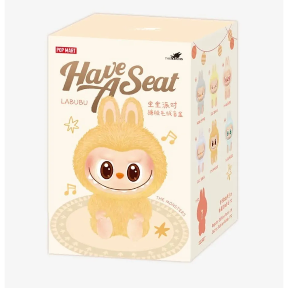 現貨*預購 官方正品 POPMART 泡泡瑪特 LABUBU 坐坐派對搪膠毛絨盲盒拉布布馬卡龍2代掛件 中盒隱藏-規格圖8