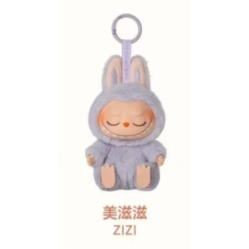 現貨*預購 官方正品 POPMART 泡泡瑪特 LABUBU 坐坐派對搪膠毛絨盲盒拉布布馬卡龍2代掛件 中盒隱藏-規格圖8