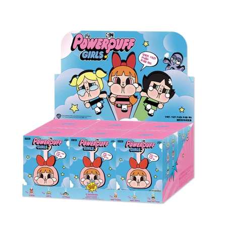 POPMART 泡泡瑪特 CRYBABY 飛天小女警系列哭娃搪膠臉毛絨掛件盲盒-規格圖5