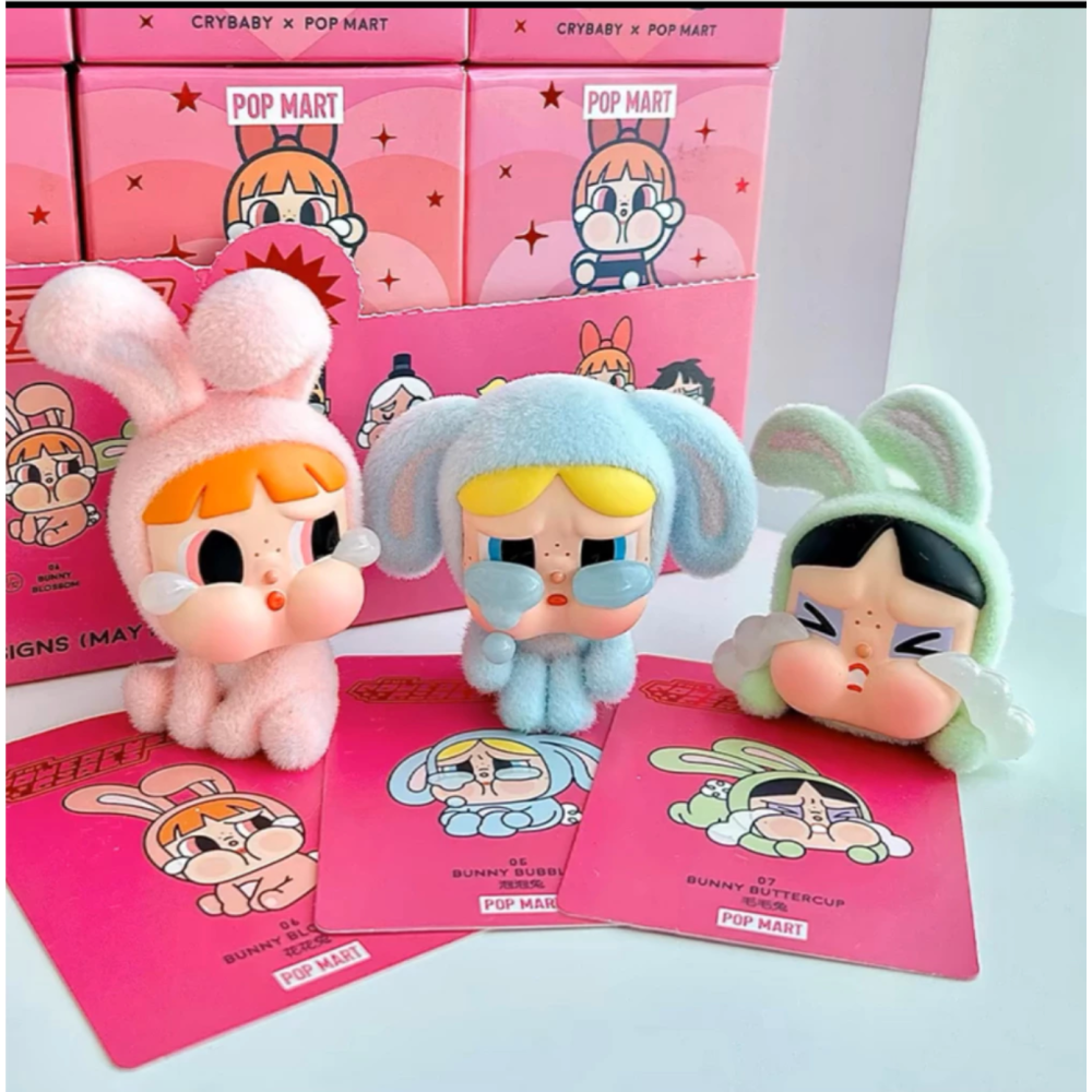 POPMART CRYBABY 飛天小女警 哭娃 泡泡瑪特  全系列盲盒確認款-細節圖3