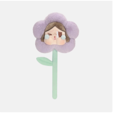 官方正品 泡泡瑪特 CRYBABY 悲傷俱樂部系列盲盒毛絨花朵週邊新年禮物/派對禮物-規格圖5