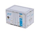 日本 貨櫃造型 收納盒 貨櫃鐵盒-規格圖6