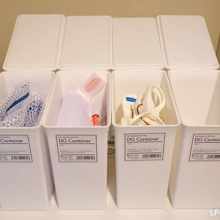 白色 日本製 洗衣粉 洗衣球  小物 垃圾桶 收納盒-細節圖7