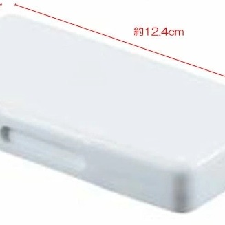 日本製 SD卡 記憶卡 收納盒 白色記憶卡收納盒-細節圖3