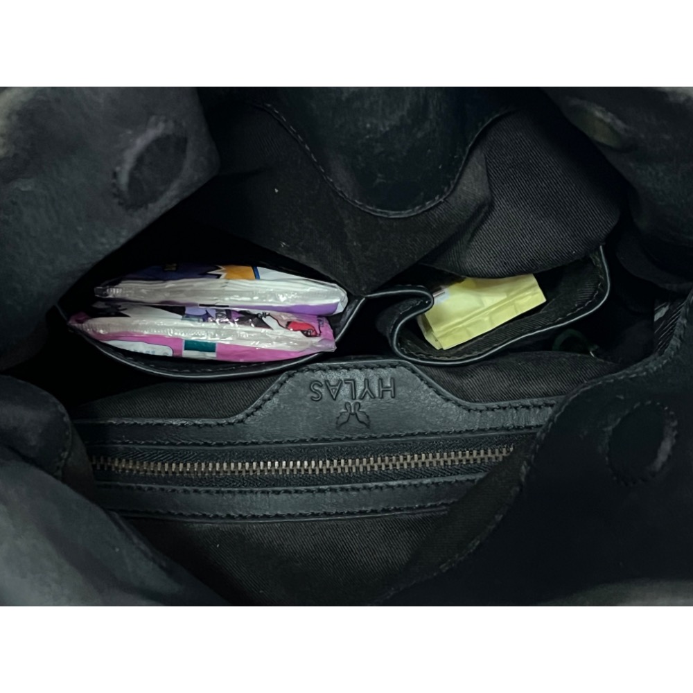 二手 真皮 肩背包 訂製款 女用 大容量-細節圖2