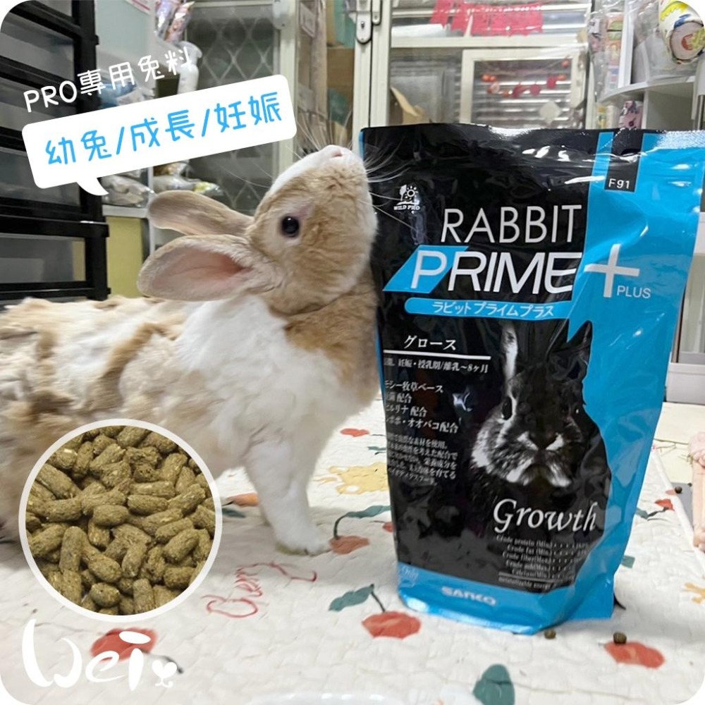 魏啥麻-日本SANKO PRO幼兔/成長/妊娠飼料 1.1kg(蛋白質高 納豆芽苞益菌 螺旋藻 蒲公英 車前草)-細節圖4