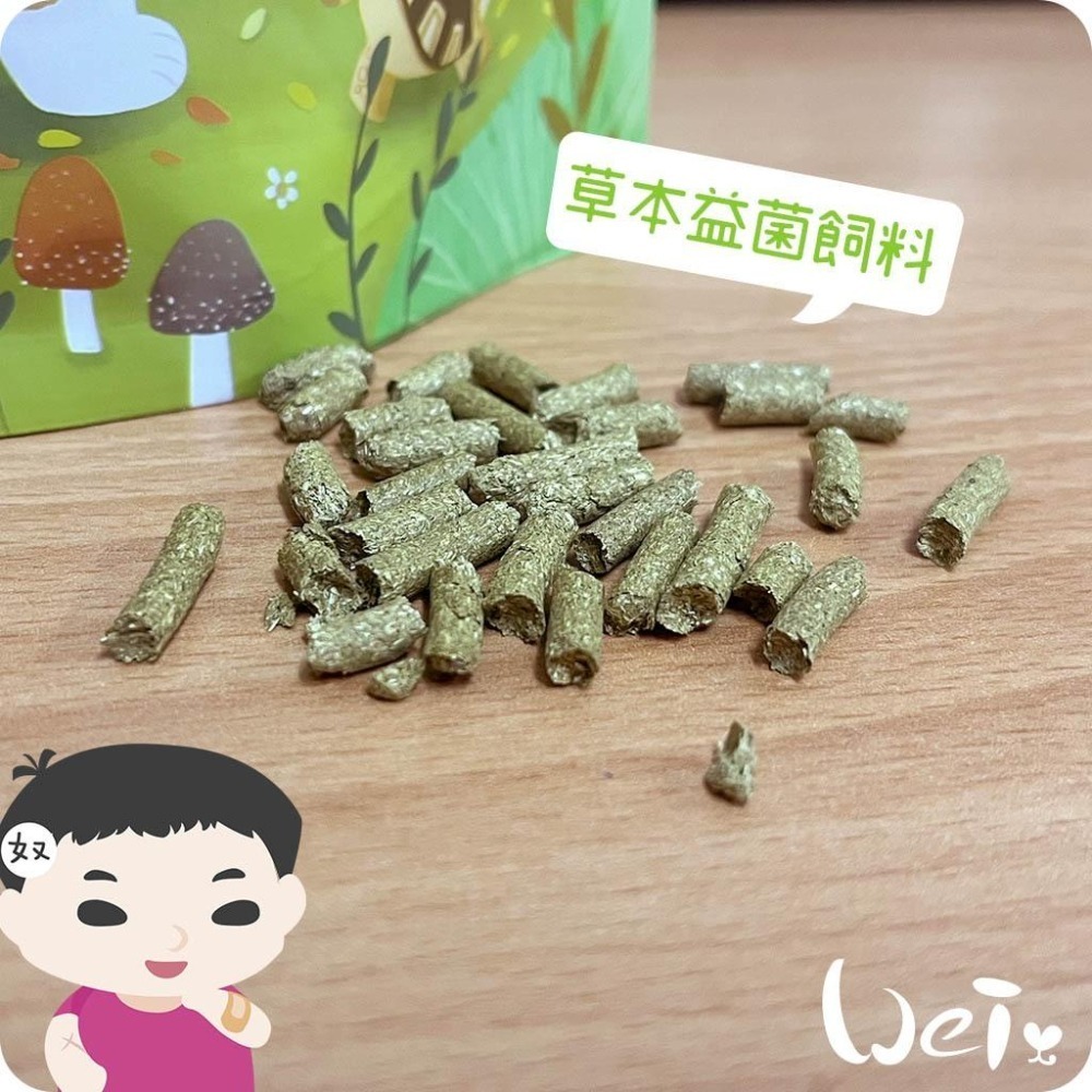 魏啥麻-兔女郎 草本益菌天竺鼠飼料 (低鈣 無榖物/麩質/苜蓿 含多種草本植物及莓類 維生素c)-細節圖3